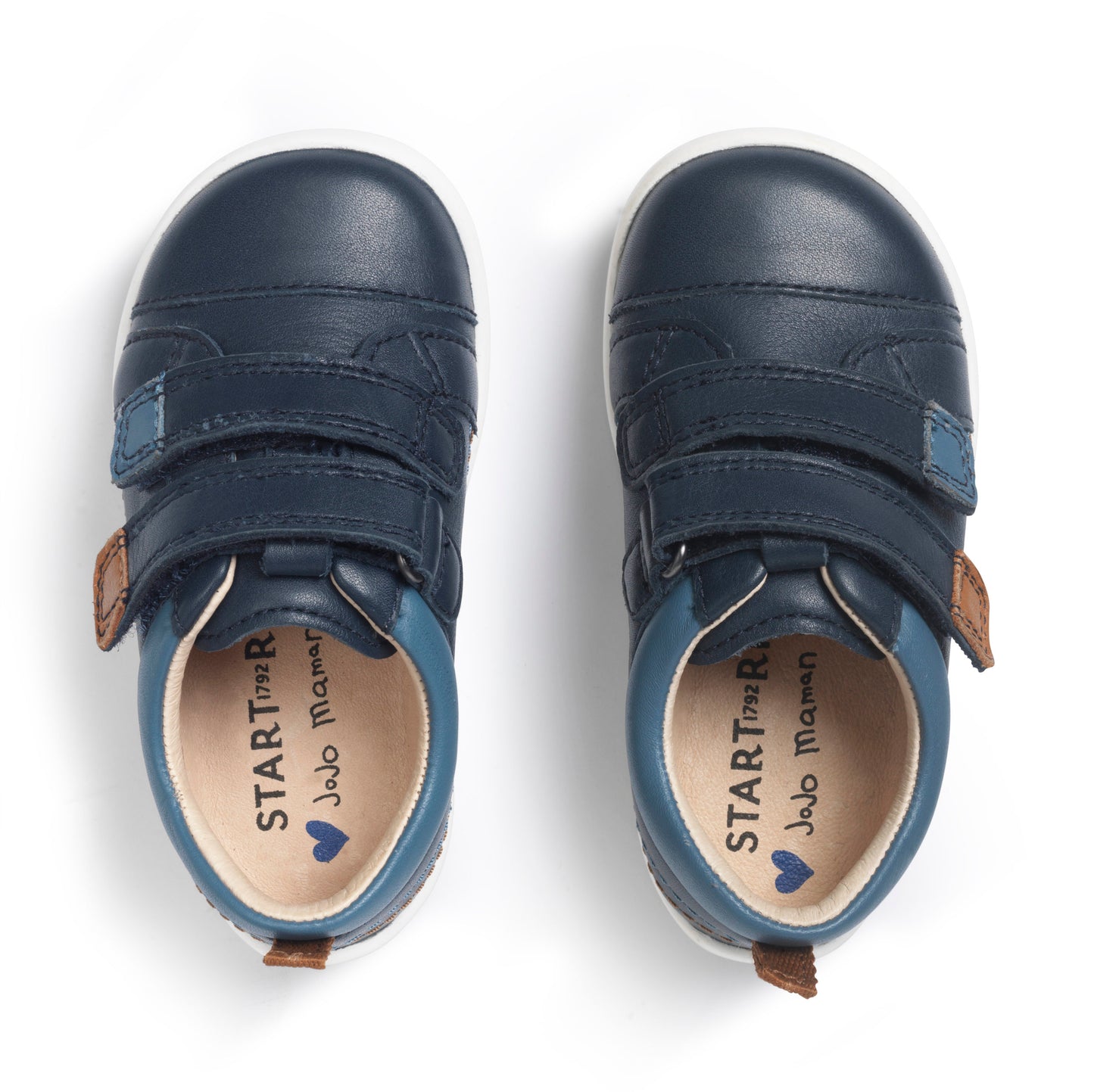 Clubhouse Navy Leather First Walking Shoe