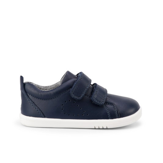 IW Grass Court Shoe in Navy Leather