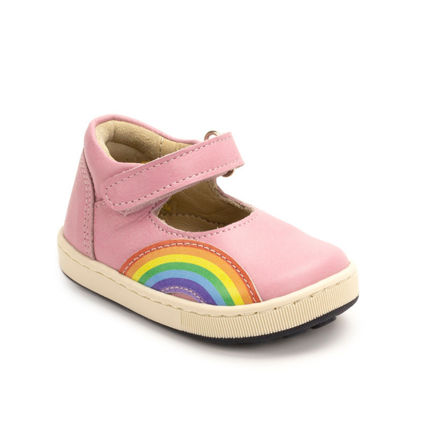 Pink Rainbow Infant Shoe