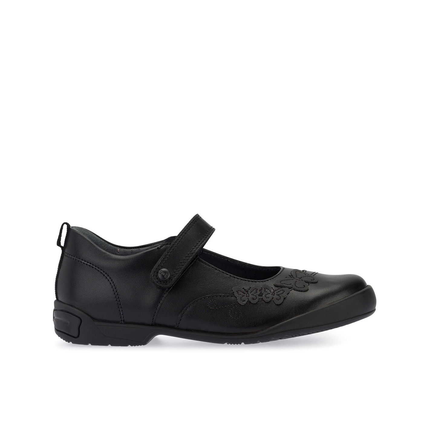 Pump Black Leather Mary-Jane Girls School Shoe