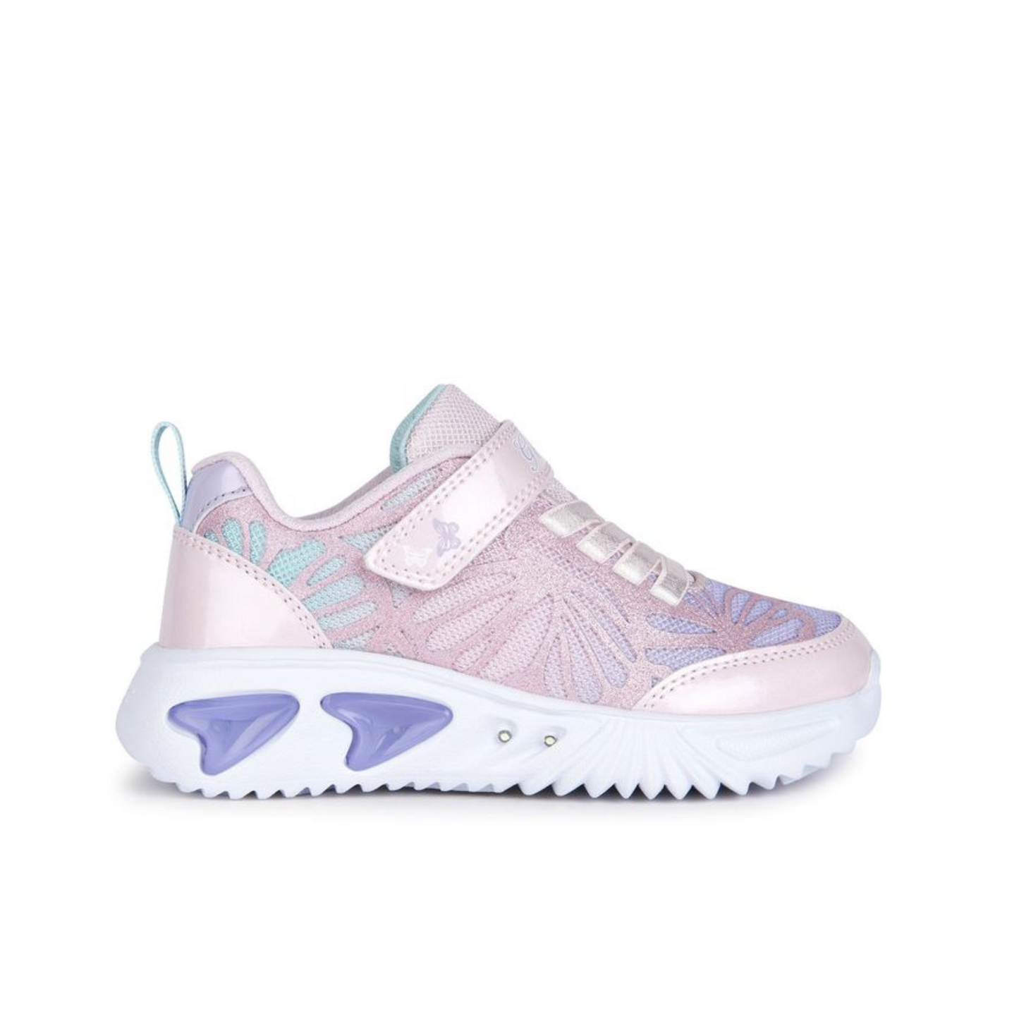 Assister Girl’s Pink/Lilac Light-up Trainer