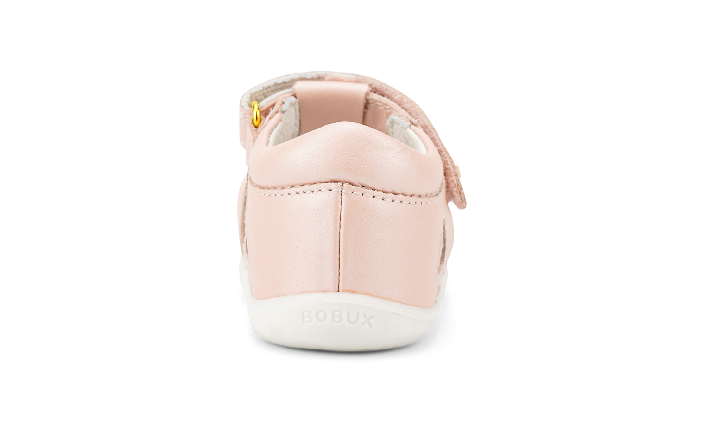 SU Tropicana II Water Safe Leather Sandal in Seashell Shimmer Pink