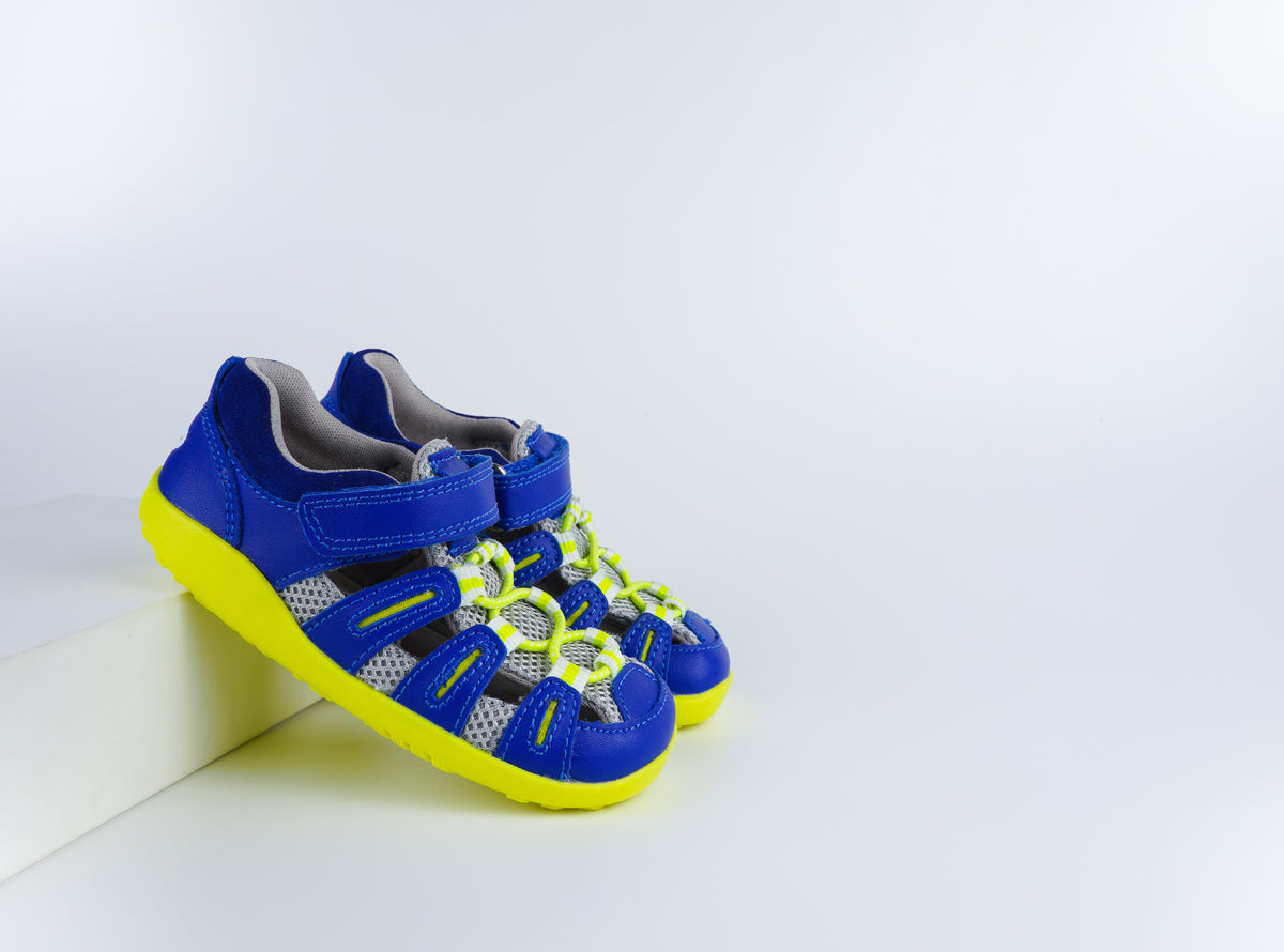 IW Summit Water Safe Sandals in Blueberry and Neon