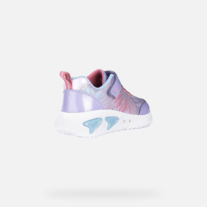 Assister Girl’s Pink/Lilac Light-up Trainer