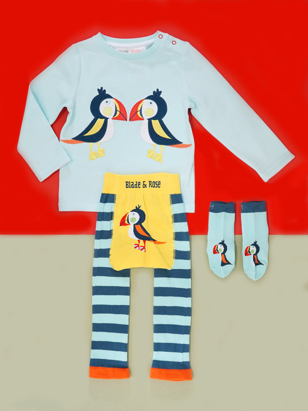 Finley The Puffin Long Sleeve Top