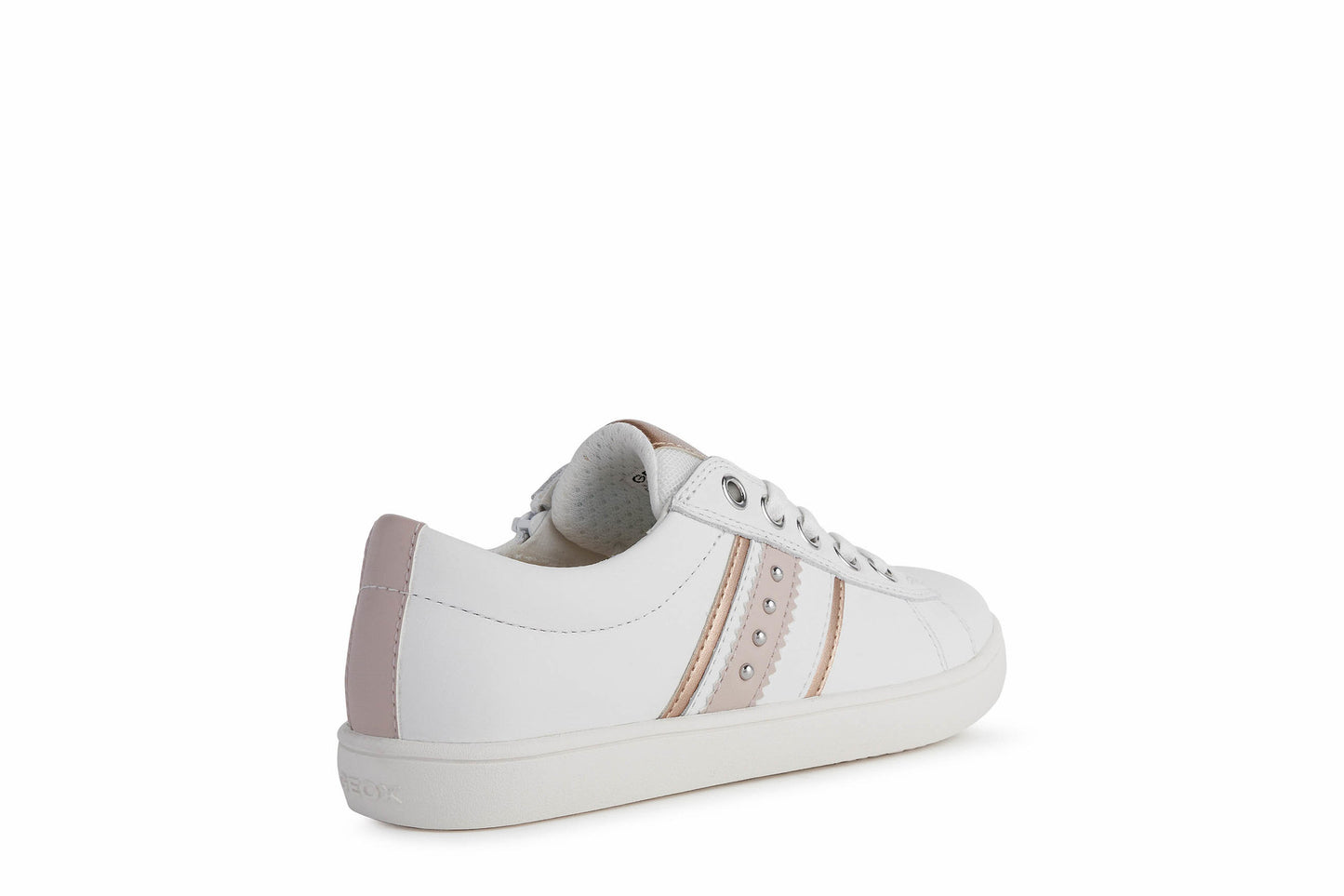 Kathe Junior Girl's Zip and Lace Leather Sneaker