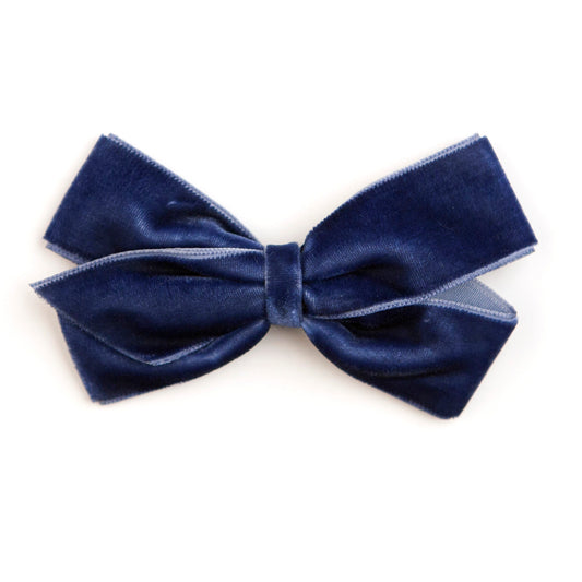 Medium Velvet Bow Hair Clip