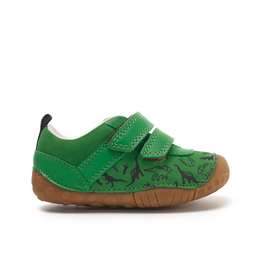 Roar Green Nubuk Pre-walker Shoe