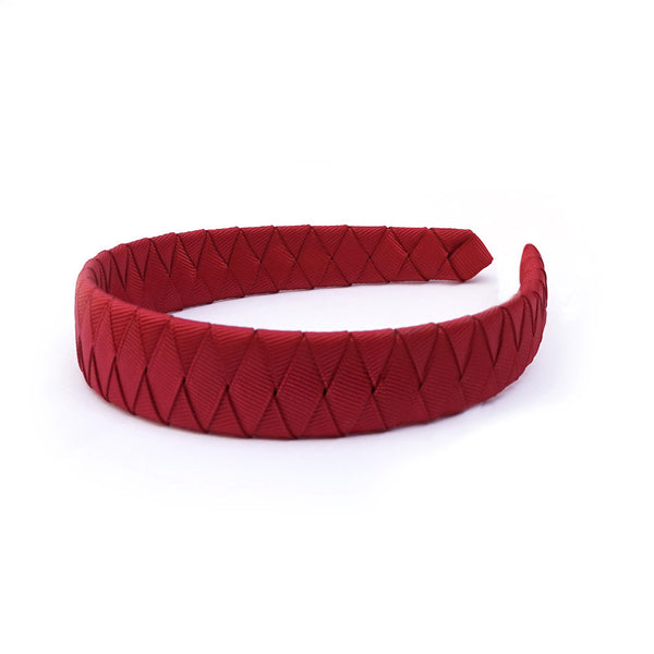 Wide Braided Alice Band