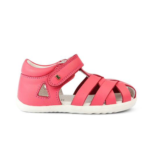 SU Tropicana II Water Safe Leather Sandal in Guava Pink