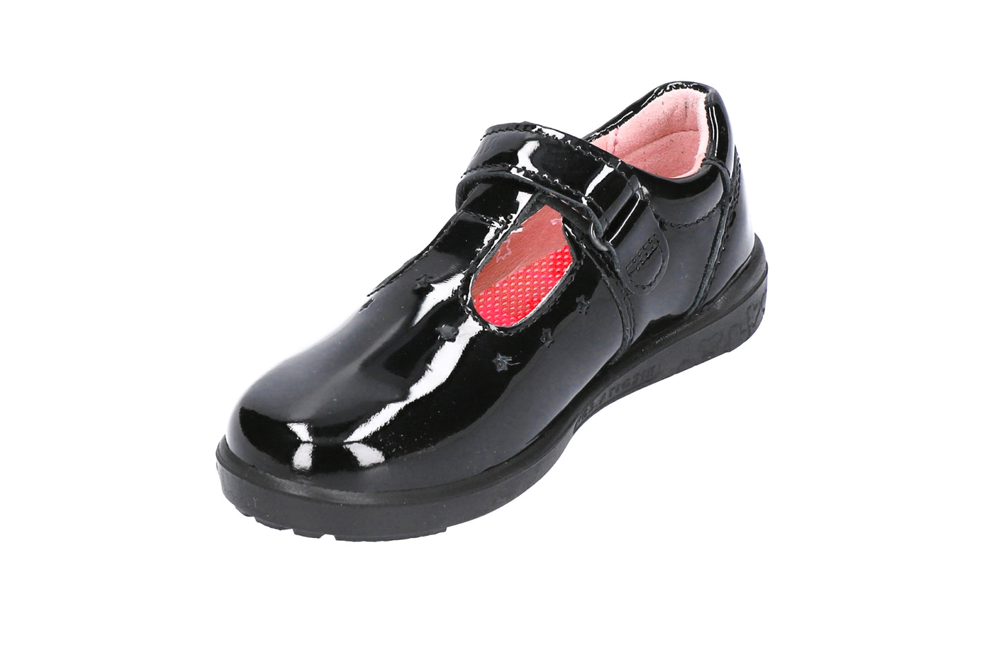 Scarlett Patent Leather T-bar Girls School Shoe