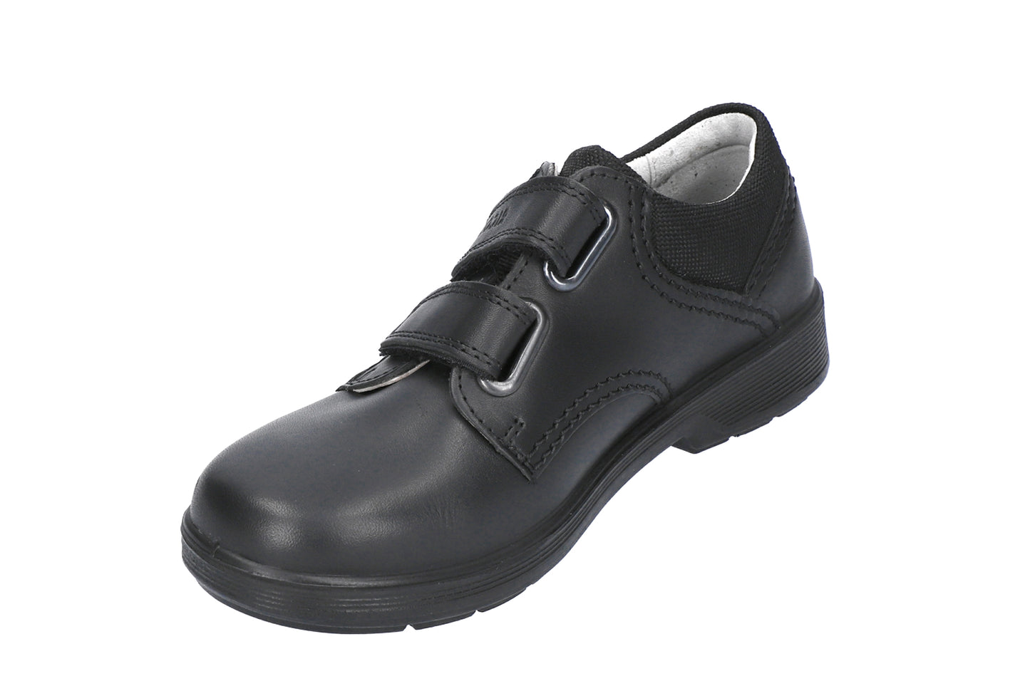 William Black Leather Boys School Shoe
