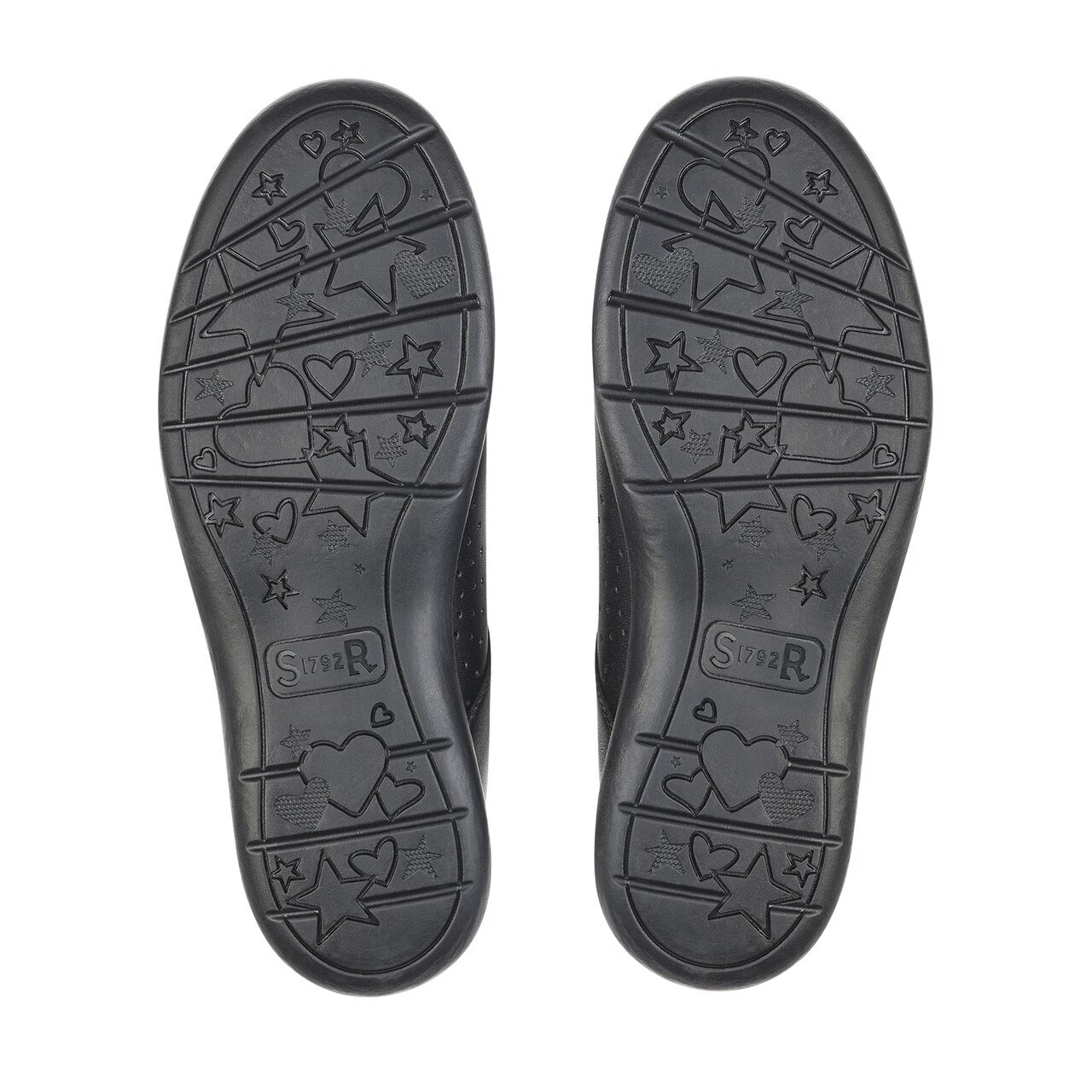 Star Jump Black Patent Leather T-Bar Girl's School Shoe