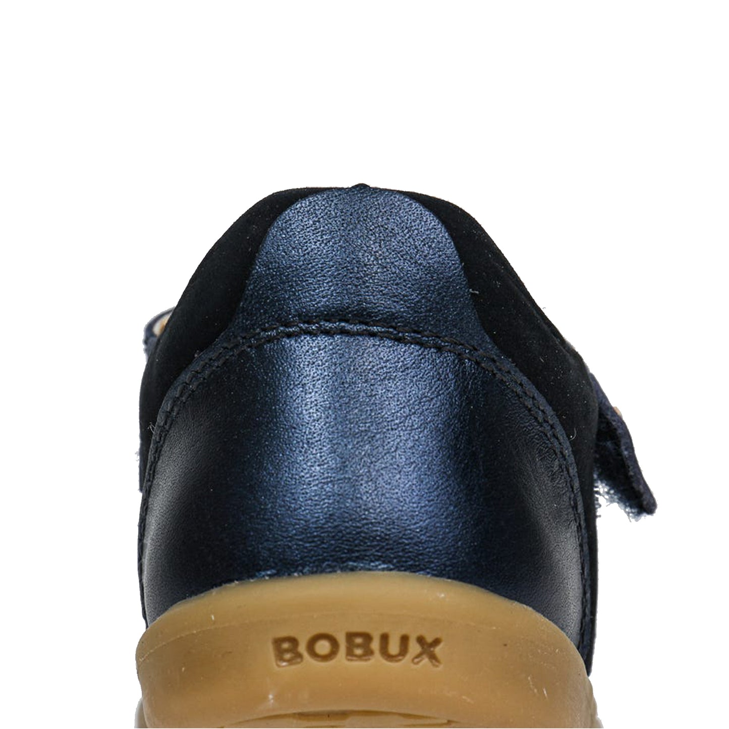 IW Louise T-bar Shoe Navy Shimmer Leather